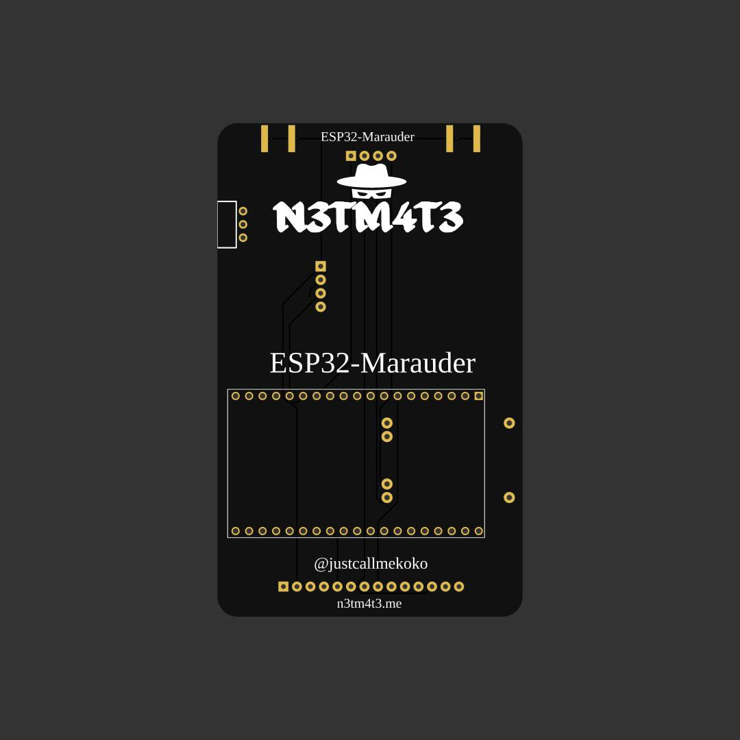 ESP32 Marauder PCB (Bare Board Only)