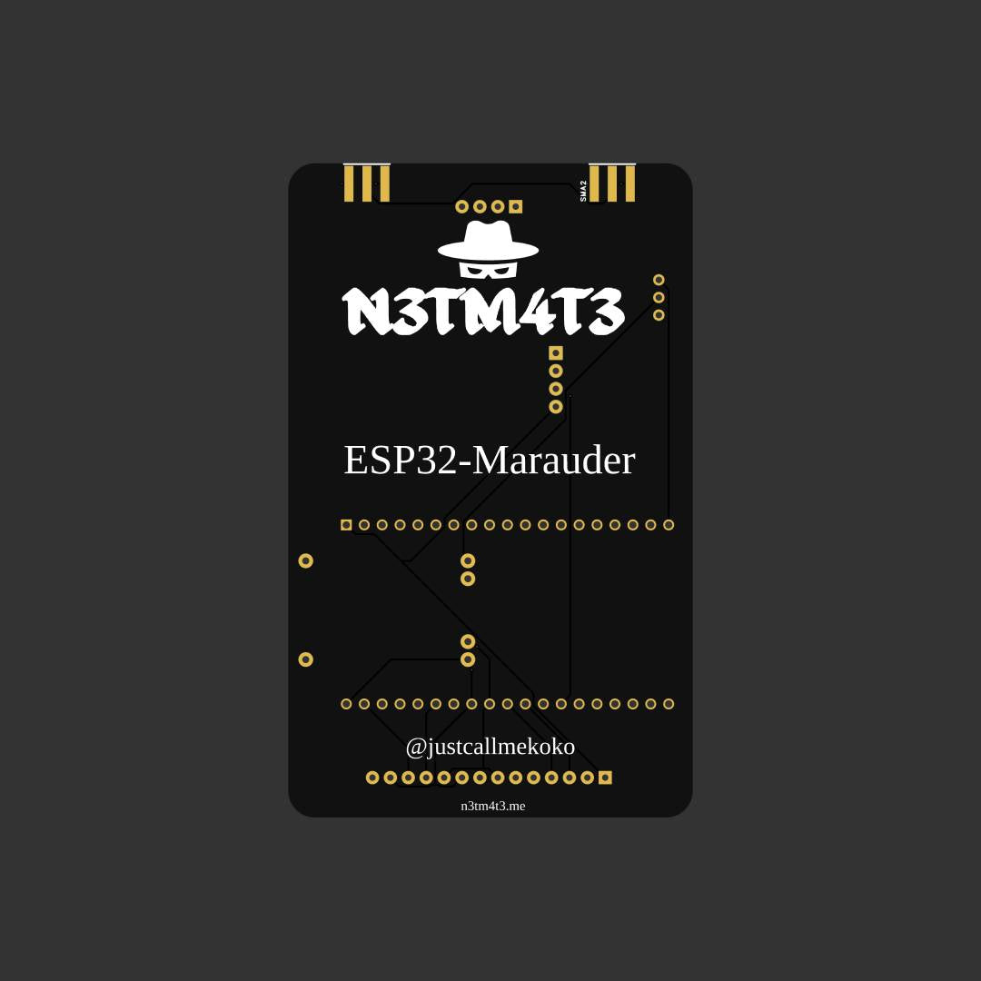ESP32 Marauder PCB (Bare Board Only)